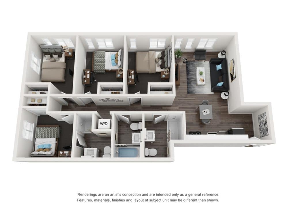 Floor Plans Apartments Near Oregon State University